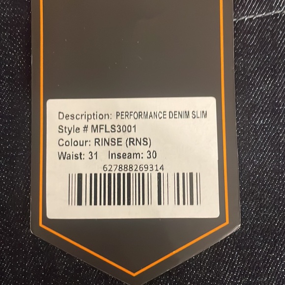 DU/ER dark wash jeans - Picture 2 of 4